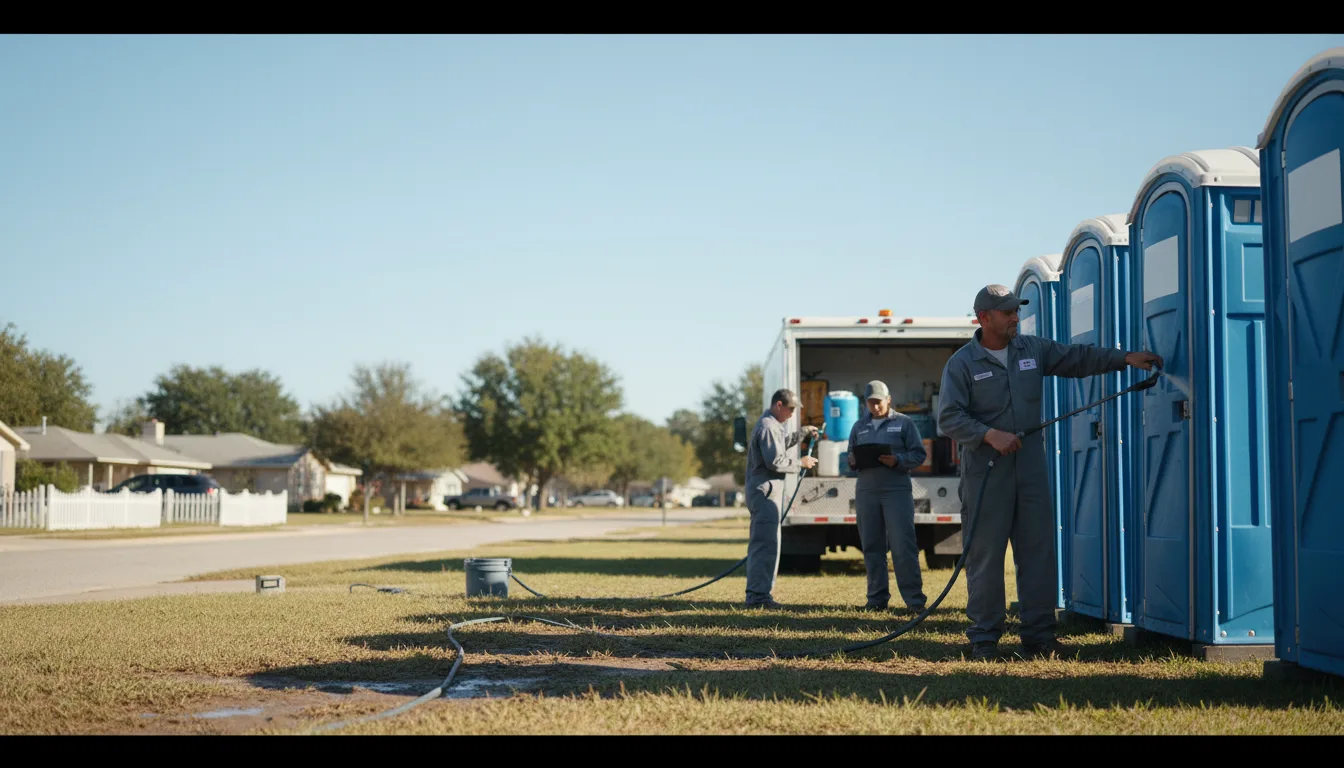 Long-Term Portable Toilet Rental in Nashville, KS near me